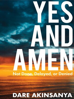 cover image of Yes and Amen